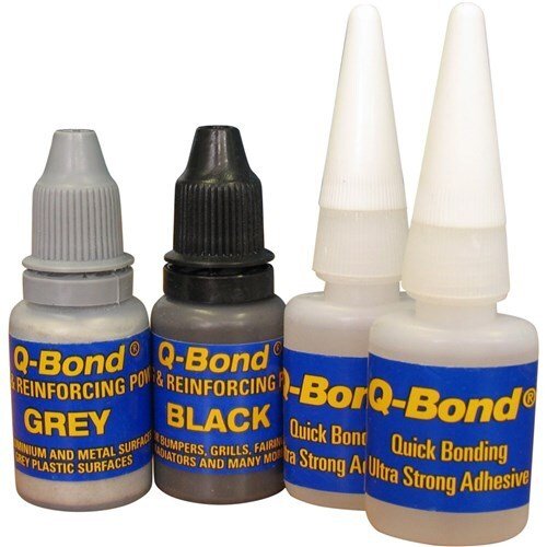 Q-Bond Ultra Strong Adhesive W/ Reinforcing Powder Small Repair Kit - QB2 - AIMS Industrial Supplies
