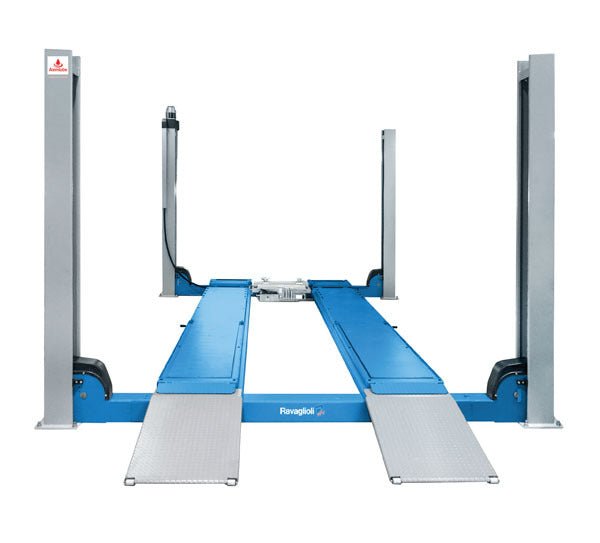 Ravaglioli 4 - Post 6.5T Wheel Alignment Hoist For Trucks & Buses - AIMS Industrial Supplies