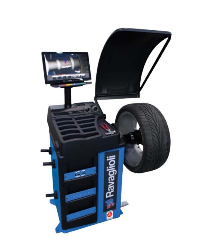 Ravaglioli G3.150 Electronic Wheel Balancer - AIMS Industrial Supplies
