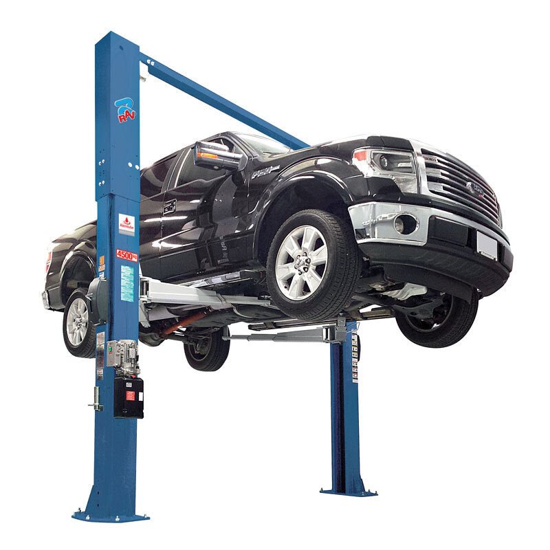 Ravaglioli KPH370.45 4.5T Electro - Hydraulic 2 - Post Clear Floor Hoist - AIMS Industrial Supplies
