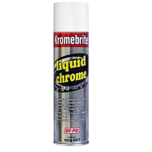 Re-Po Kromebrite Liquid Chrome Enamel 400g - AIMS Industrial Supplies