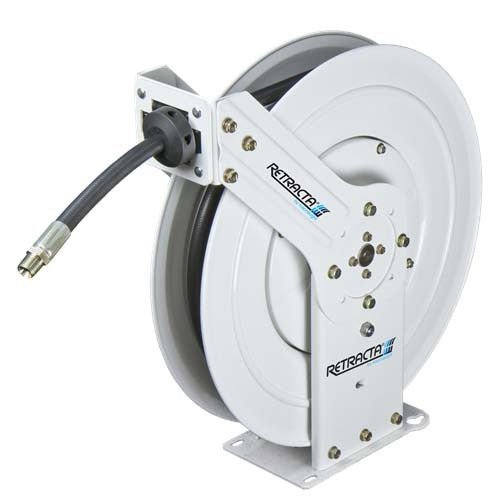 Retracta F-Series Twin Pedestal Heavy Duty Oil Reel (1/2" Hose) - FHO1215-01 - AIMS Industrial Supplies