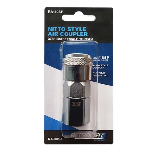 Retracta Nitto Style Coupler 3/8" BSP Female Air Fitting