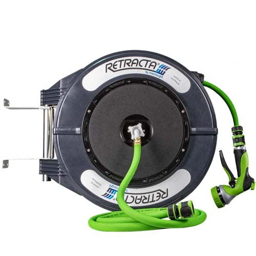 Retracta R3 1/2" x 18m Water Hose Reel DR418D-03 Dark Grey