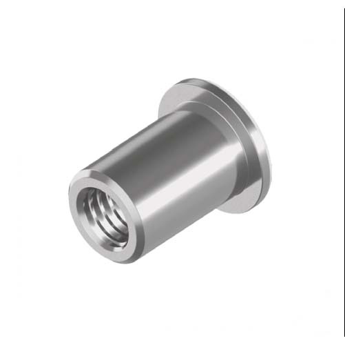 Right Hand Thread Rivet Nut - Large Flange - 304 Stainless Steel1
