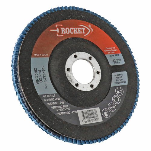 Rocket Flap Disc Suits Angle Grinder - AIMS Industrial Supplies