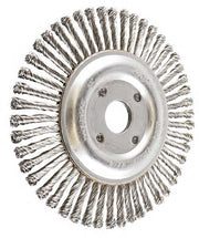 Rocket Stainless Steel Twist Knot Wheel - AIMS Industrial Supplies