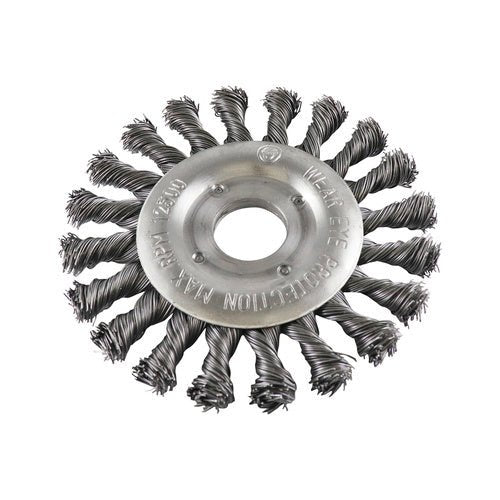 Rocket Steel Twist Knot Wheel M22.2 - AIMS Industrial Supplies