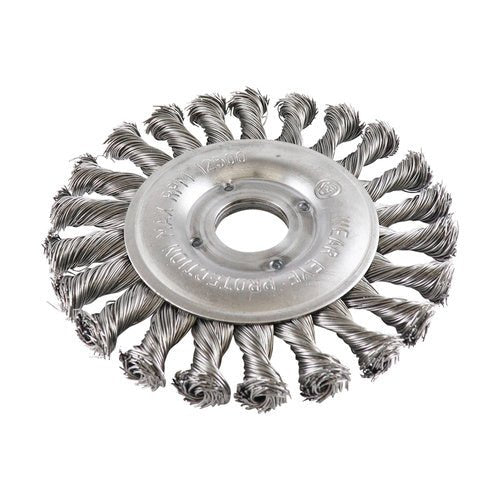 Rocket Steel Twist Knot Wheel M22.2 - AIMS Industrial Supplies