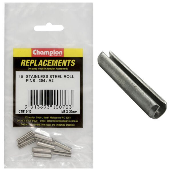 Roll Pin Metric Stainless Assortment Refill - AIMS Industrial Supplies