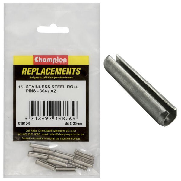 Roll Pin Metric Stainless Assortment Refill - AIMS Industrial Supplies