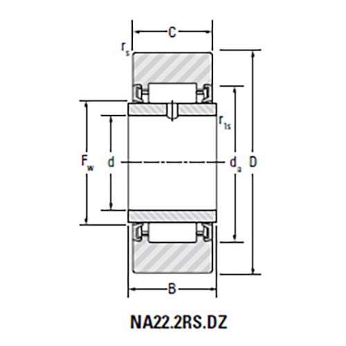 Roller Follower Crowned Yoke Roller Assembly Cylindrical2