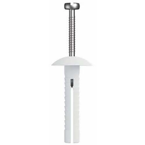 Round Head Nail In Anchor Nylon Body 304 SS Pin1