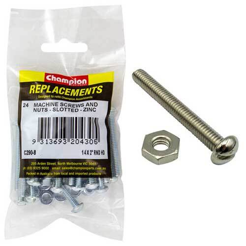 Round Head Slotted Machine Screw Assortment Refill - AIMS Industrial Supplies