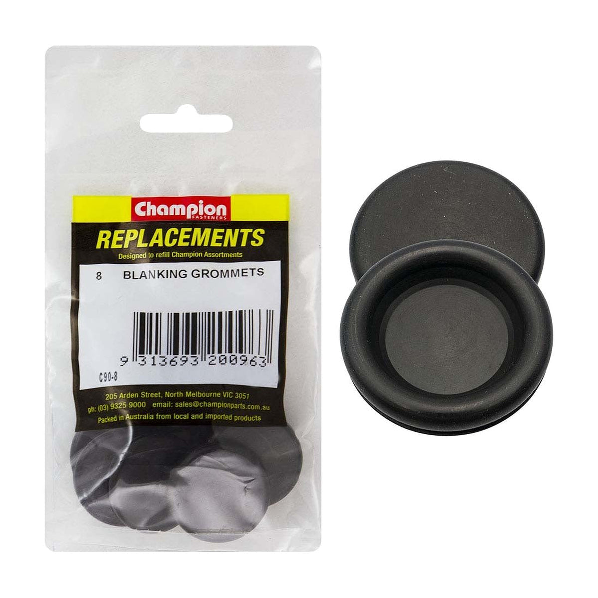 Rubber Blanking Grommet Assortment Refill