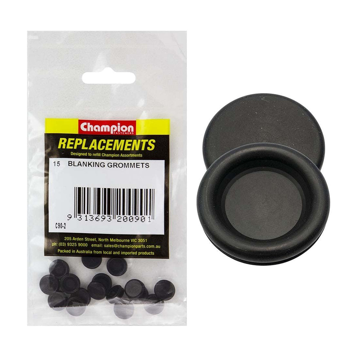 Rubber Blanking Grommet Assortment Refill