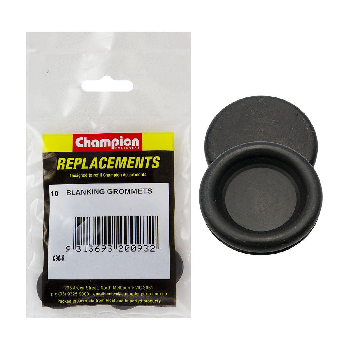 Rubber Blanking Grommet Assortment Refill