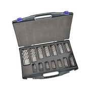 Saber 105 Pieces Bright HSS Jobber Drill Assortment in ABS Plastic Case1