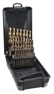Saber 29 Pieces HSS Cobalt Co5 Jobber Drill Set in ABS Plastic Case - AIMS Industrial Supplies