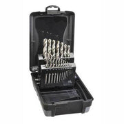 Saber 8002-M2 Bright HSS Jobber Drill Set 1 - 10mm, 19pieces - ABS - AIMS Industrial Supplies