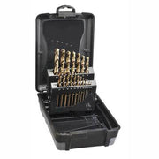 Saber 8012-M2 HSS-Co5 (Cobalt) Jobber Drill Set 1 - 10mm, 19pieces - ABS - AIMS Industrial Supplies