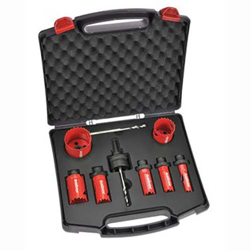 Saber 8070-S2 Cobalt Bi-Metal Quick Change Hole Saw Set S2 16-50mm, 9pieces1