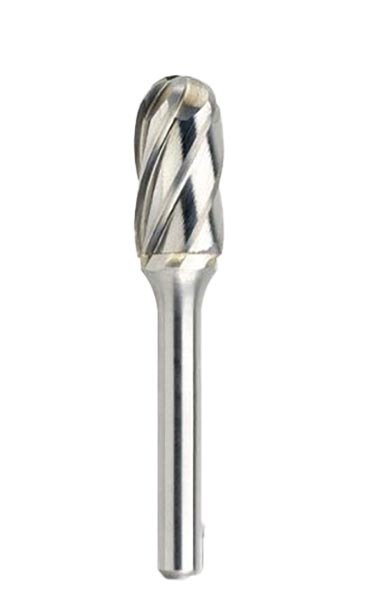 Saber Cylindrical Ball Nose Burr - Non Ferrous - AIMS Industrial Supplies