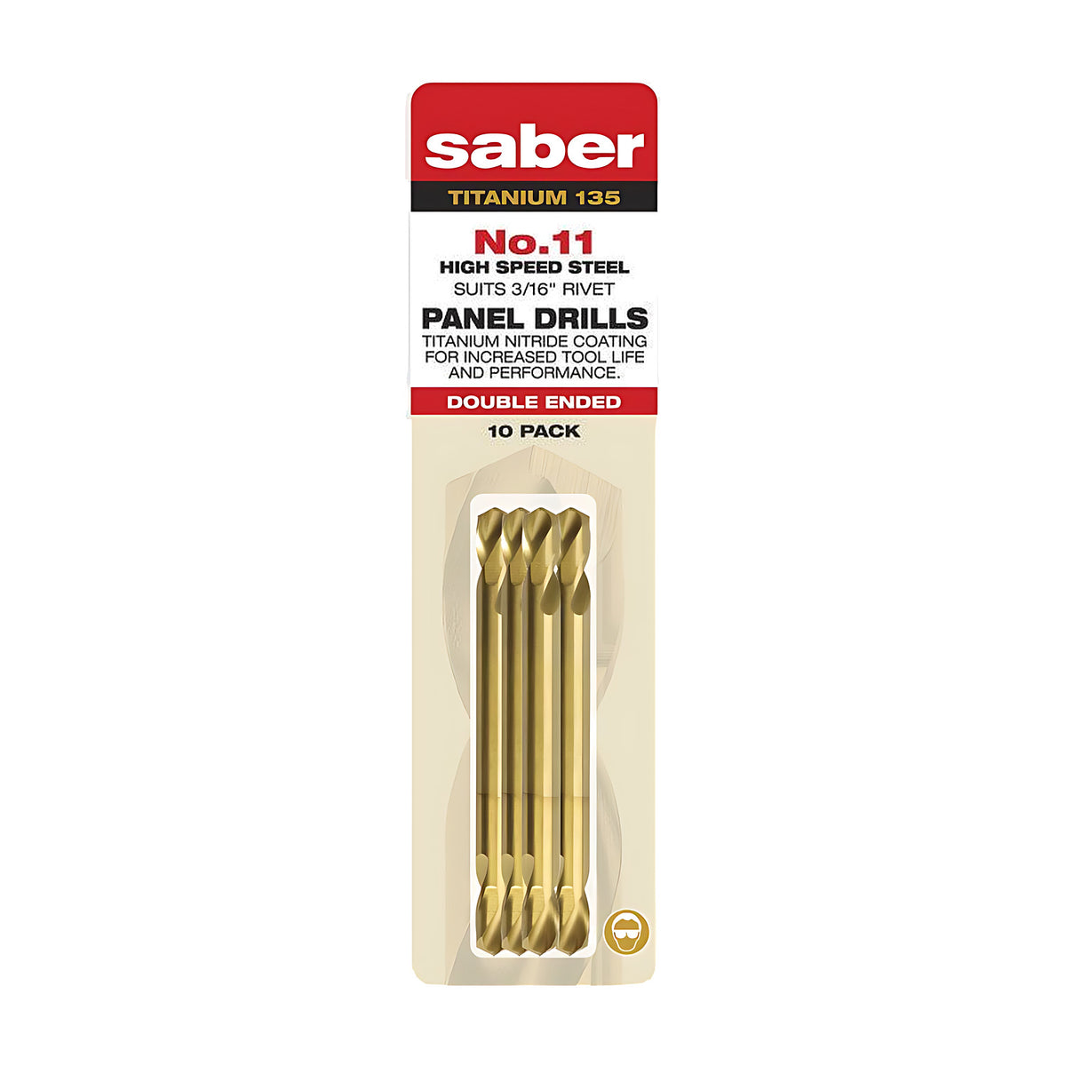 Saber Double Ended Panel Drill Bit - Clam Shell