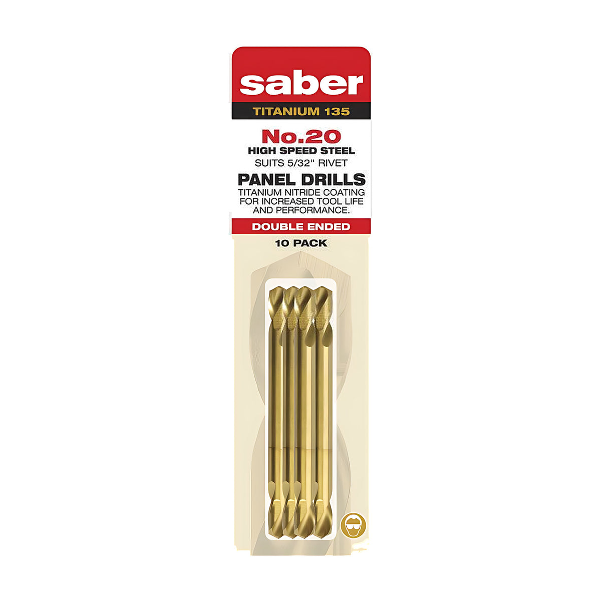 Saber Double Ended Panel Drill Bit - Clam Shell