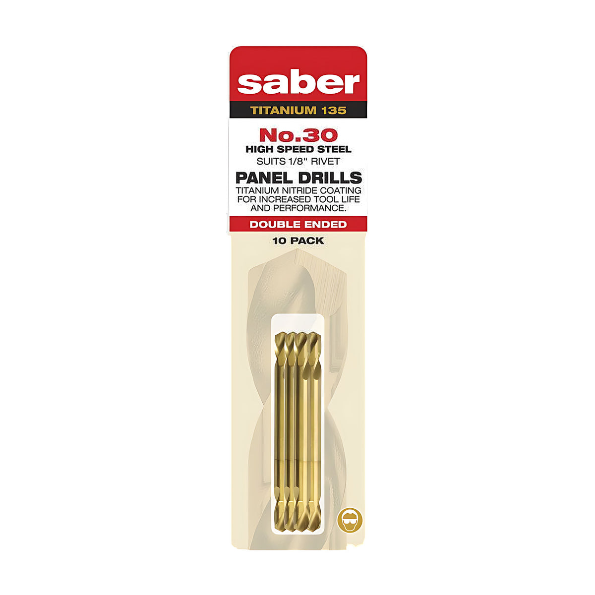 Saber Double Ended Panel Drill Bit - Clam Shell