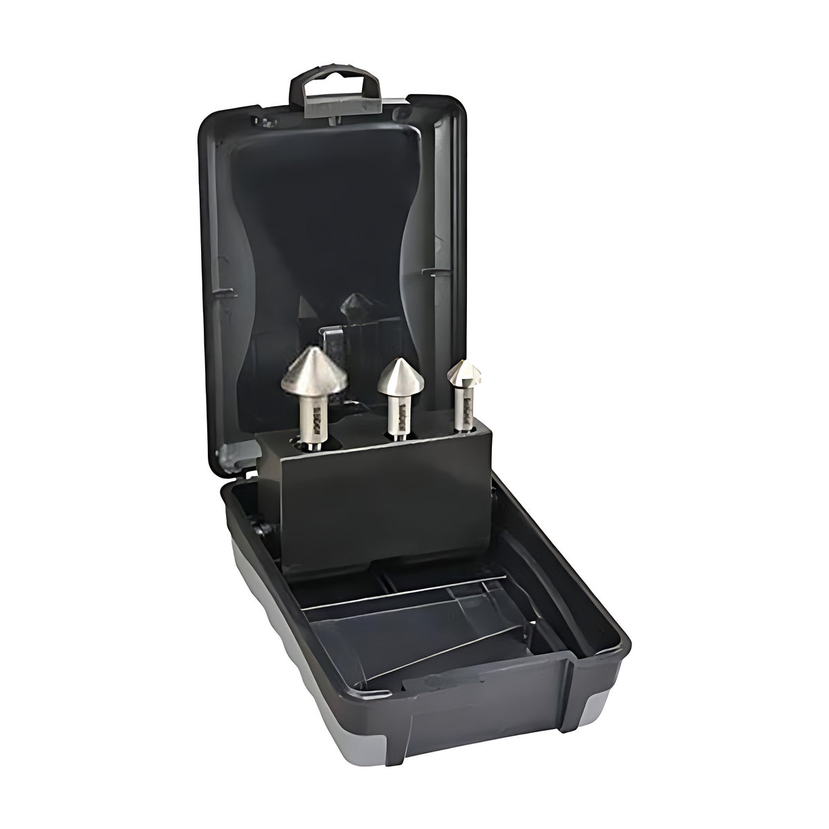 Saber HSS Countersink Triple Flute 90° Bright Hex Shank Set - 8033 - S1