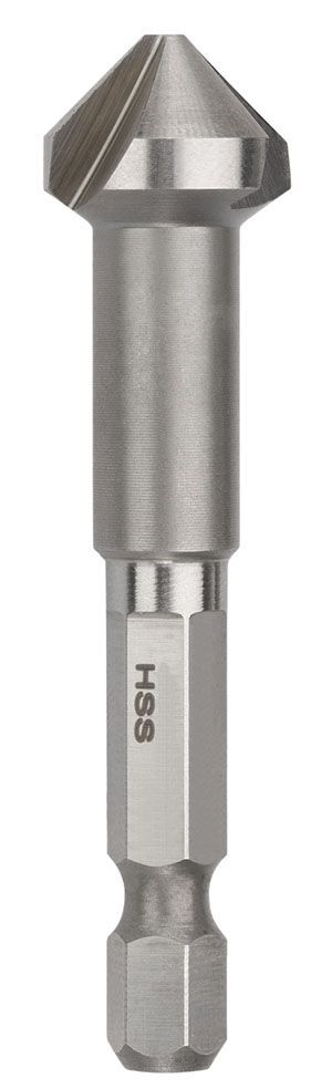 Saber HSS Countersink Triple Flute - Hex Shank - AIMS Industrial Supplies