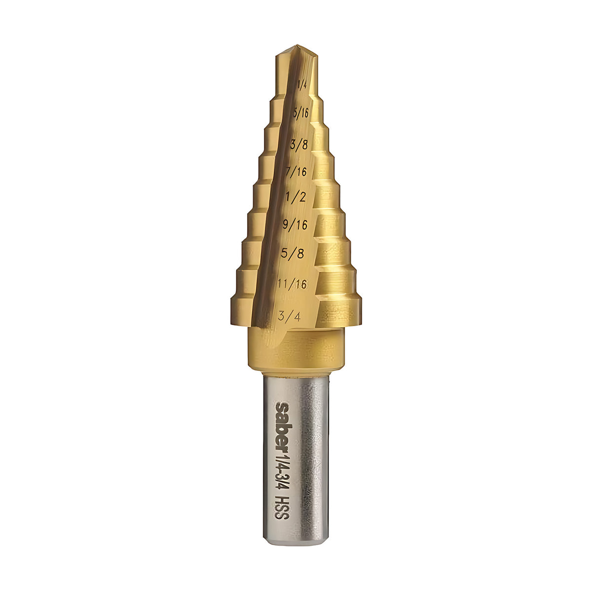 Saber HSS TiN Coated Straight Flute - Imperial