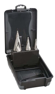 Saber Metric Spiral Flute Hex Shank HSS Step Drill Set - 8031-S1 - AIMS Industrial Supplies