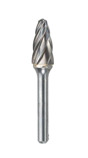 Saber Tree Radius Nose Burr - Non Ferrous1