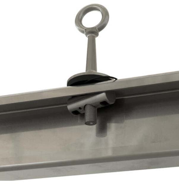 Safetylink RetroLink Mounted Roof Anchor 316 Stainless Steel, Rated at 15kN - AIMS Industrial Supplies