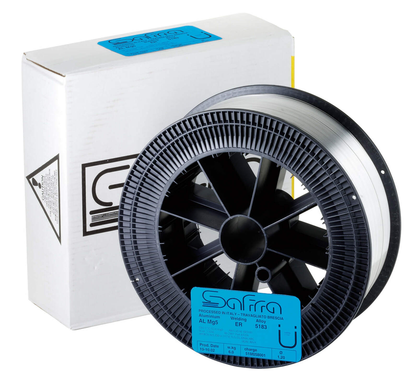 Safra Premium Aluminium  5183 x 1.2mm (6kg Spool)