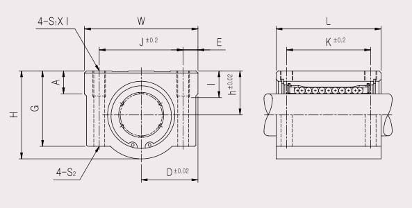 Samick Linear Bushing - SC Aluminuim Case Unit2