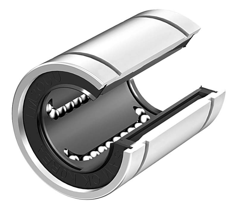 Samick LM20UUOP 20mm Linear Bushing (LM_OP) - Asian Standard - AIMS Industrial Supplies