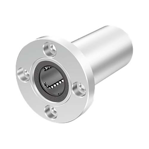Samick LMF30LUU-SUS 30mm Flanged Long Linear Bushing - Stainless Steel