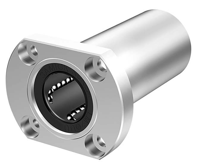 Samick Oval Flanged Long Linear Bushing (LMH_L) - AIMS Industrial Supplies