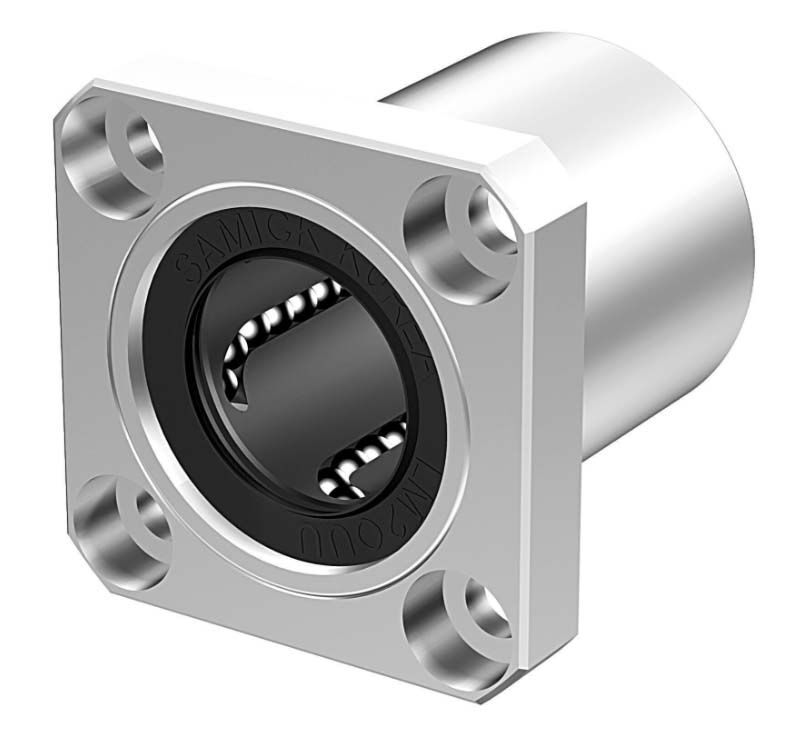 Samick Square Flanged Linear Bushing (LMK) - AIMS Industrial Supplies
