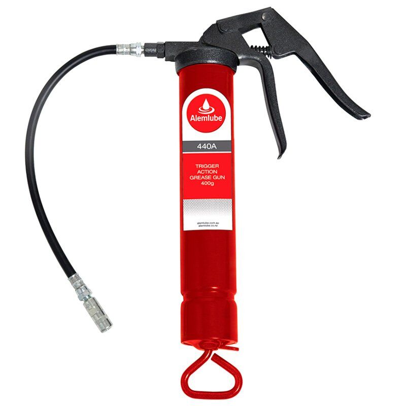Samoa 400g Trigger, Flexible Extension Grease Gun 440A - AIMS Industrial Supplies