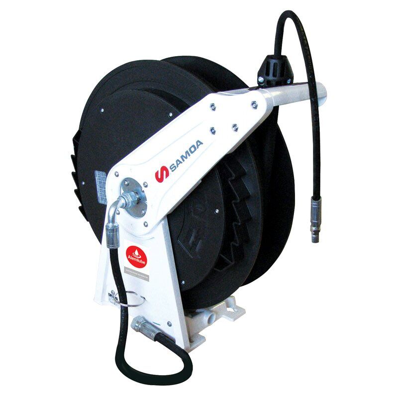 Samoa Grease, Open, 10m x 6mmID Hose Reel 506300 - AIMS Industrial Supplies
