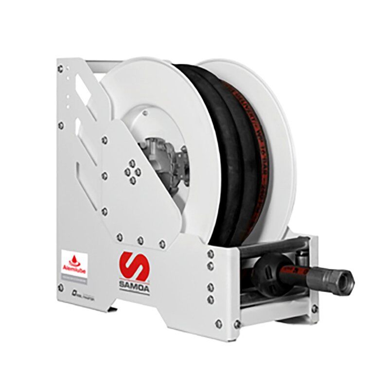 Samoa Spring Rewind Hose Reel 15m x 13mm ID - 508810 - AIMS Industrial Supplies
