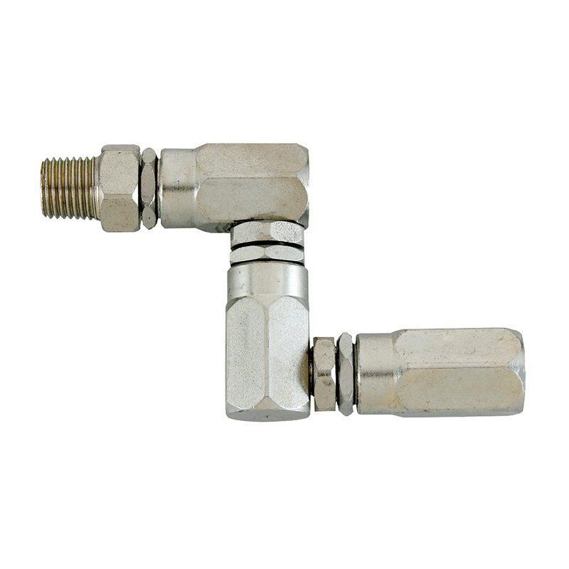 Samoa Z type, 1/8" BSP(m) x 1/2" 27TPI(m) Grease Swivel 414310 - AIMS Industrial Supplies