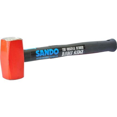 Sando Hard Face Club Hammer With Unbreakable Handle - AIMS Industrial Supplies
