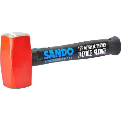 Sando Hard Face Club Hammer With Unbreakable Handle - AIMS Industrial Supplies
