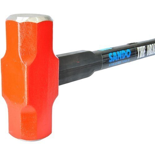 Sando Hard Face Sledge Hammer With Unbreakable Handle - AIMS Industrial Supplies