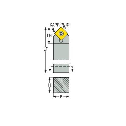 Screw Lock - D Type - S Insert Shape - AIMS Industrial Supplies